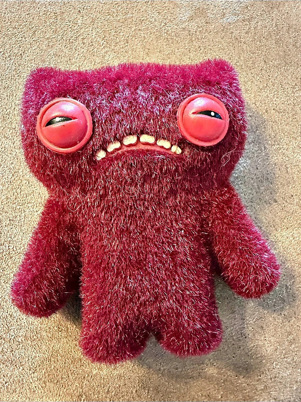 Fuggler Red Plush Stuffed Animal